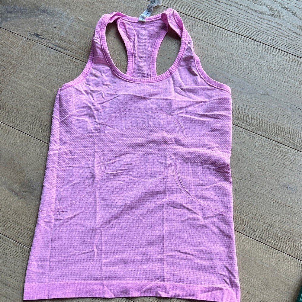 Lululemon Athletica Light Pink Tank Top